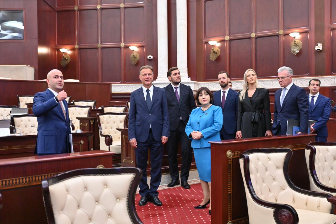Sahibə Qafarova Xorvatiya parlamentinin sədri ilə görüşüb (FOTO)