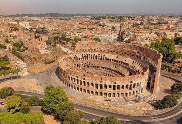 Roma Kolizeyinin altında gizli tunel aşkar edilib