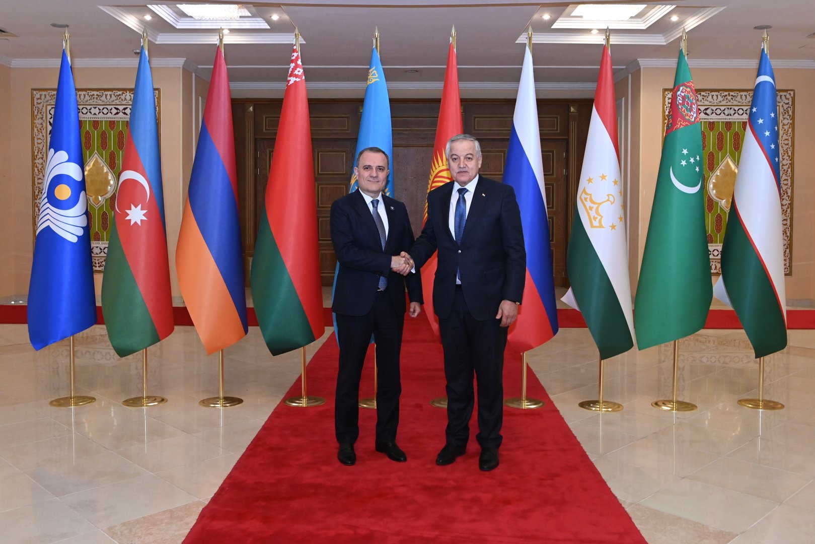 Ceyhun Bayramov MDB Xarici İşlər Nazirləri Şurasının iclasında çıxış edib (FOTO)