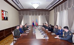 Baş Qərargah rəisi Kərim Vəliyev Bakıda slovakiyalı həmkarı ilə görüşüb (FOTO/VİDEO)