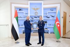 Azərbaycan və BƏƏ HHQ komandanları görüşüb (FOTO/VİDEO)