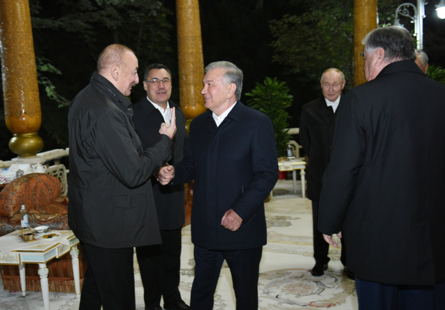 Prezident İlham Əliyev Düşənbədə MDB dövlət başçılarının qeyri-rəsmi şam yeməyində iştirak edib (FOTO/VİDEO) (YENİLƏNİB)