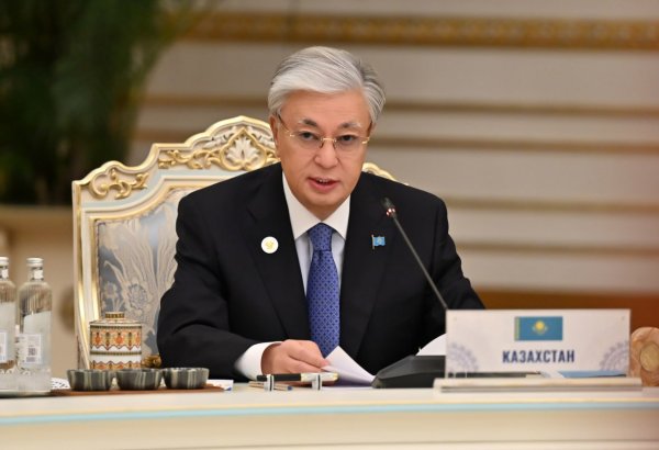 Tokayev MDB ölkələrinə Xəzərin qorunması üzrə təşəbbüsə qoşulmağı təklif edib