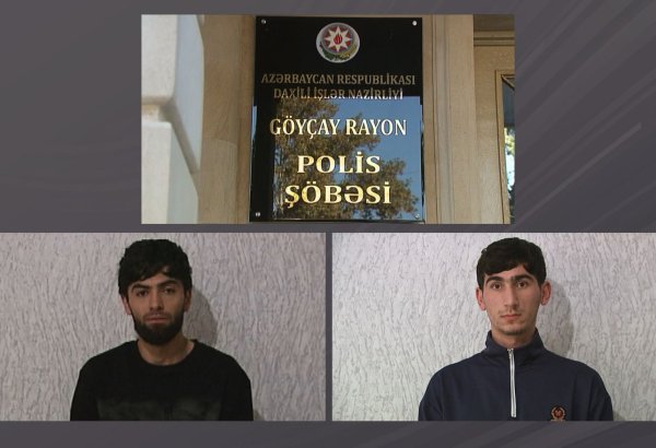 Göyçayda soyğunçuluq edən şəxslər saxlanılıblar