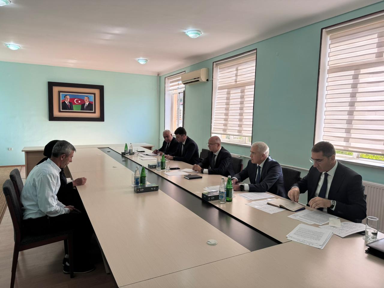 Energetika naziri Naxçıvanda vətəndaşları qəbul edib (FOTO)