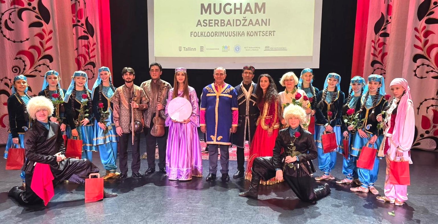 Estoniya Azərbaycan musiqisinin sehrinə bürünüb (FOTO)