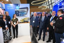 CIDC-2025 tədbirinin rəsmiləri kibertəhlükəsizlik sərgisi ilə tanış olublar (FOTO)