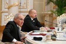 Prezident İlham Əliyev Düşənbədə MDB Dövlət Başçıları Şurasının məhdud tərkibdə iclasında çıxış edib (YENİLƏNİB-2) (FOTO/VİDEO)