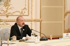 Prezident İlham Əliyev Düşənbədə MDB Dövlət Başçıları Şurasının məhdud tərkibdə iclasında çıxış edib (YENİLƏNİB-2) (FOTO/VİDEO)