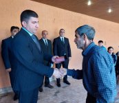 Ballıca və Təzəbinə sakinlərinə evlərin açarları təqdim edilib (FOTO) (YENİLƏNİB)