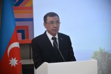 Türkmənistan səfirliyi Füzulidə məscidin tikintisi ilə bağlı brifinq keçirib (FOTO)