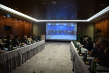 Türkmənistan səfirliyi Füzulidə məscidin tikintisi ilə bağlı brifinq keçirib (FOTO)