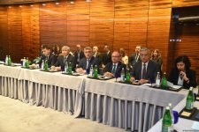 Türkmənistan səfirliyi Füzulidə məscidin tikintisi ilə bağlı brifinq keçirib (FOTO)