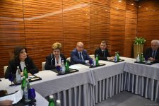 Türkmənistan səfirliyi Füzulidə məscidin tikintisi ilə bağlı brifinq keçirib (FOTO)