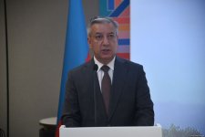 Türkmənistan səfirliyi Füzulidə məscidin tikintisi ilə bağlı brifinq keçirib (FOTO)