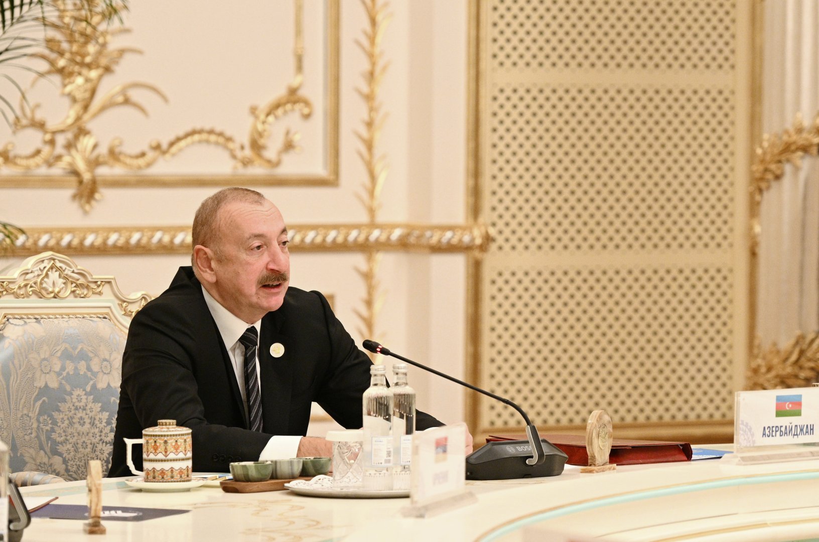 Prezident İlham Əliyev Düşənbədə MDB Dövlət Başçıları Şurasının məhdud tərkibdə iclasında çıxış edib (YENİLƏNİB-2) (FOTO/VİDEO)