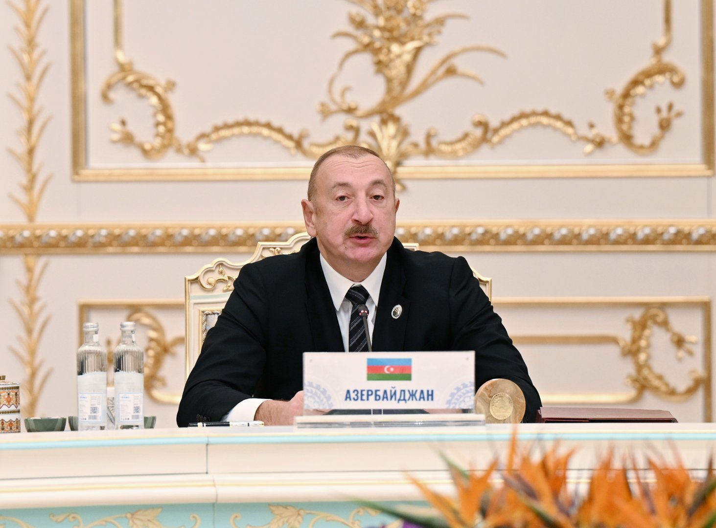 Prezident İlham Əliyev Düşənbədə MDB Dövlət Başçıları Şurasının məhdud tərkibdə iclasında çıxış edib (YENİLƏNİB-2) (FOTO/VİDEO)