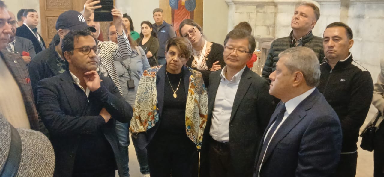 İtkin düşmüş şəxslərlə bağlı beynəlxalq konfrans iştirakçıları Şuşaya səfər ediblər (FOTO)