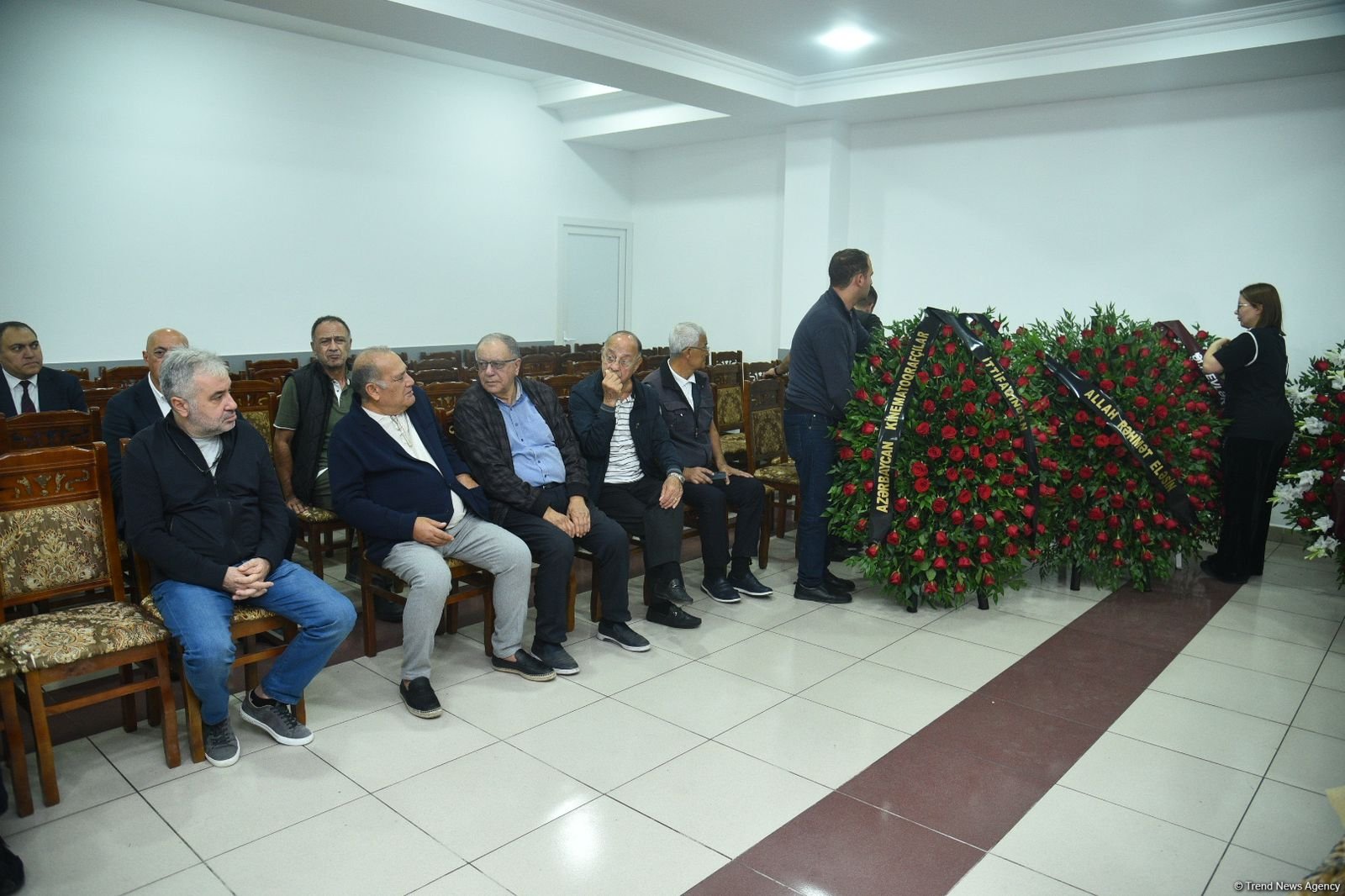 Xalq artisti Əminə Yusifqızı dəfn olunub (FOTO) (YENİLƏNİB)