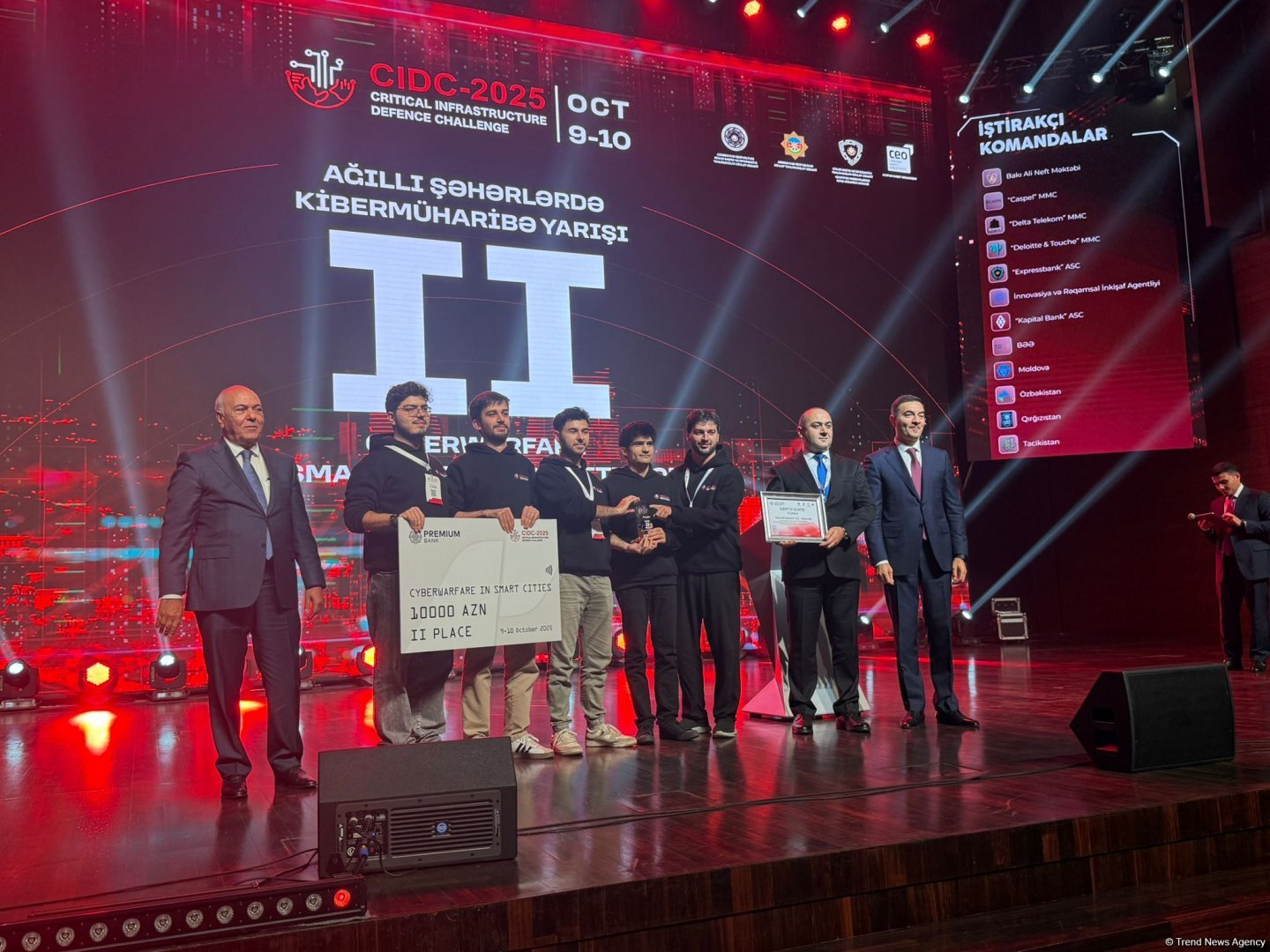 “CIDC 2025” festivalı çərçivəsində keçirilən “Ağıllı şəhərlərdə kibermüharibə” yarışmasının qalibləri müəyyənləşib (FOTO)