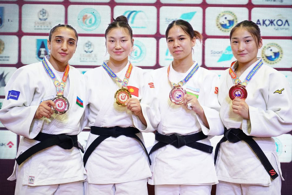 Aktauda keçirilən Açıq Asiya Turnirində cüdoçularımız 6 medal qazanıblar (FOTO)