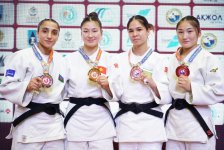 Aktauda keçirilən Açıq Asiya Turnirində cüdoçularımız 6 medal qazanıblar (FOTO)