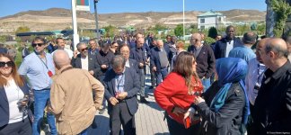 Beynəlxalq konfrans iştirakçıları Zəngilan məscidində ibadət ediblər (FOTO) (YENİLƏNİB)