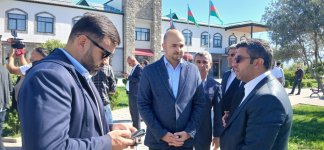 Beynəlxalq konfrans iştirakçıları Zəngilan məscidində ibadət ediblər (FOTO) (YENİLƏNİB)