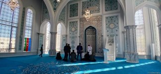 Beynəlxalq konfrans iştirakçıları Zəngilan məscidində ibadət ediblər (FOTO) (YENİLƏNİB)