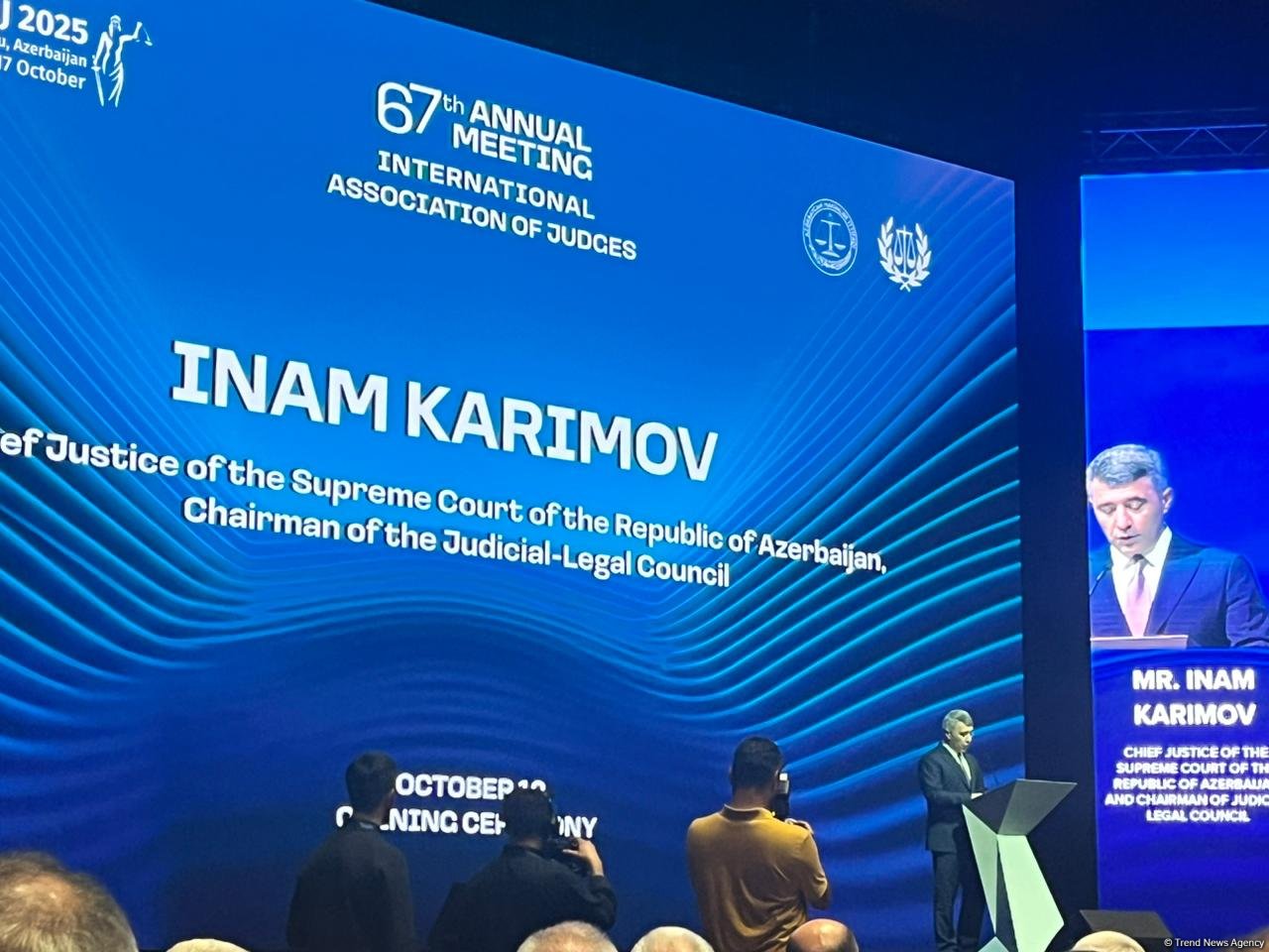 Bu gün heç zaman görünmədiyi qədər ədalət mühakiməsi bizdən əməkdaşlıq tələb edir - İnam Kərimov