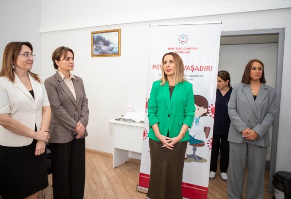 1 nömrəli Şəhər Poliklinikasında “Açıq qapı” günü keçirilib (FOTO)