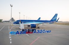 AZAL donanmasını yeniləməyə davam edir: cari ildə ikinci yeni “Airbus A320neo” Bakıya gəldi (FOTO)