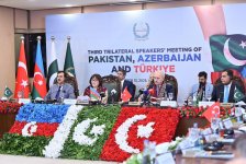 İslamabadda Azərbaycan-Pakistan-Türkiyə Parlament Sədrlərinin Üçüncü Üçtərəfli Görüşünün açılış mərasimi keçirilib (FOTO)