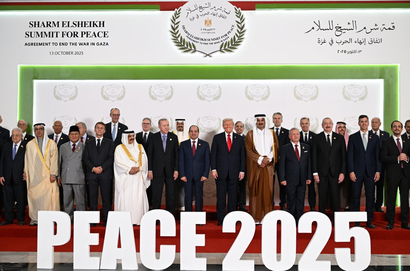 Prezident İlham Əliyevin sosial şəbəkə hesablarında Yaxın Şərq Sülh Sammitindən paylaşım edilib (FOTO)