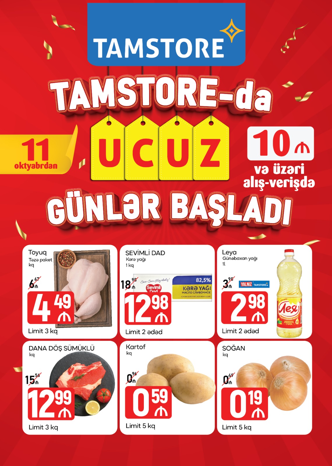 Tamstore bu məhsulların qiymətində ciddi dəyişiklik edib - Siyahı ®