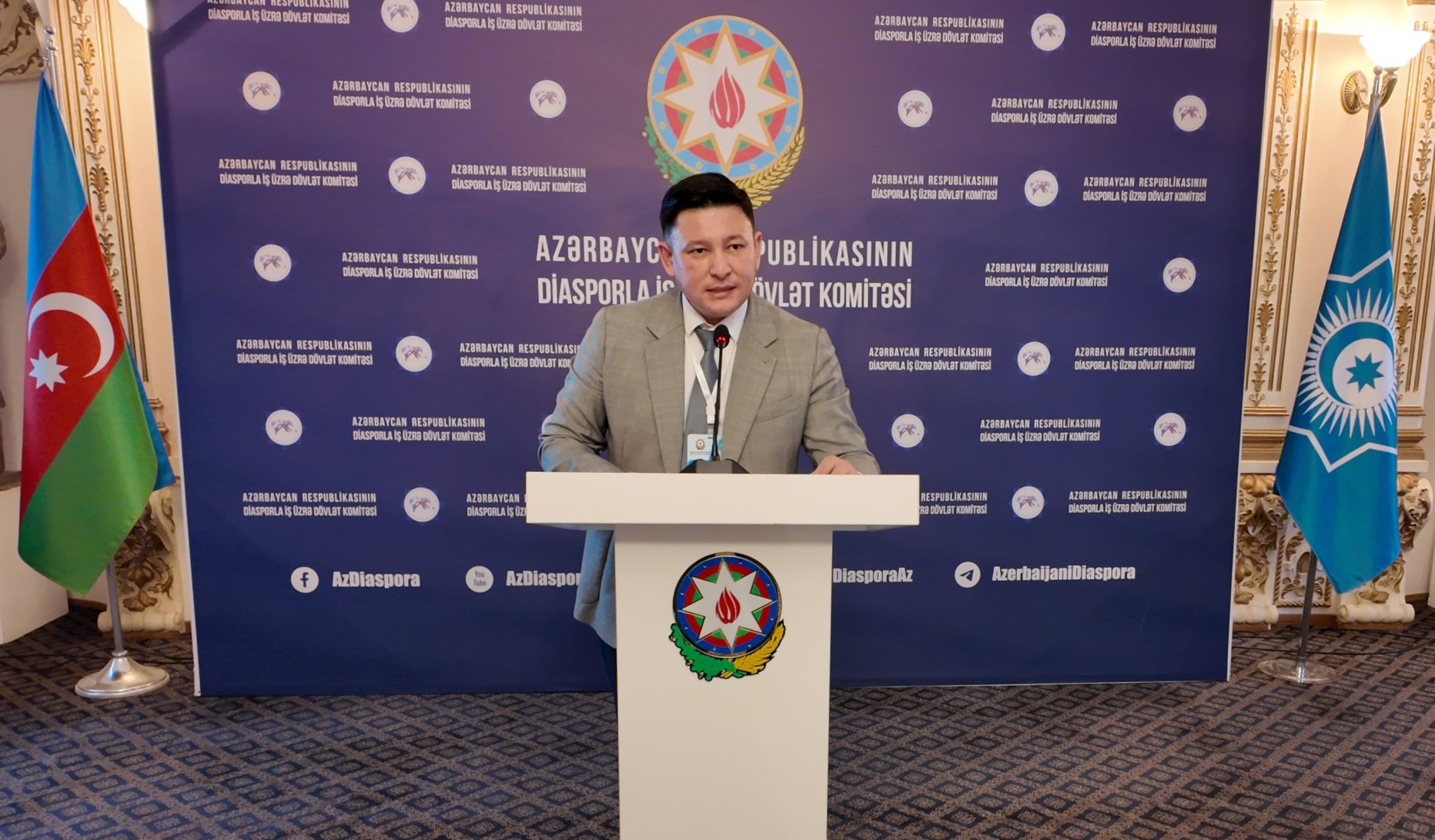 Türk Dövlətləri Təşkilatı ölkələrinin diaspor qurumlarının rəsmiləri üçün II "INTERNSHIP" (təcrübə) proqramına start verilib (FOTO)