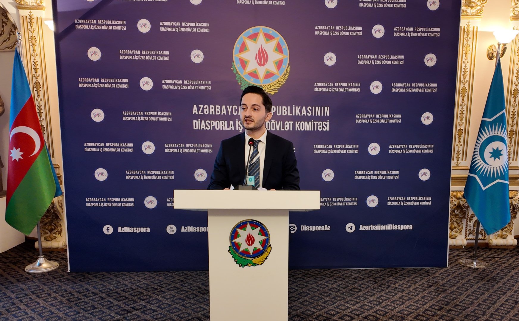 Türk Dövlətləri Təşkilatı ölkələrinin diaspor qurumlarının rəsmiləri üçün II "INTERNSHIP" (təcrübə) proqramına start verilib (FOTO)
