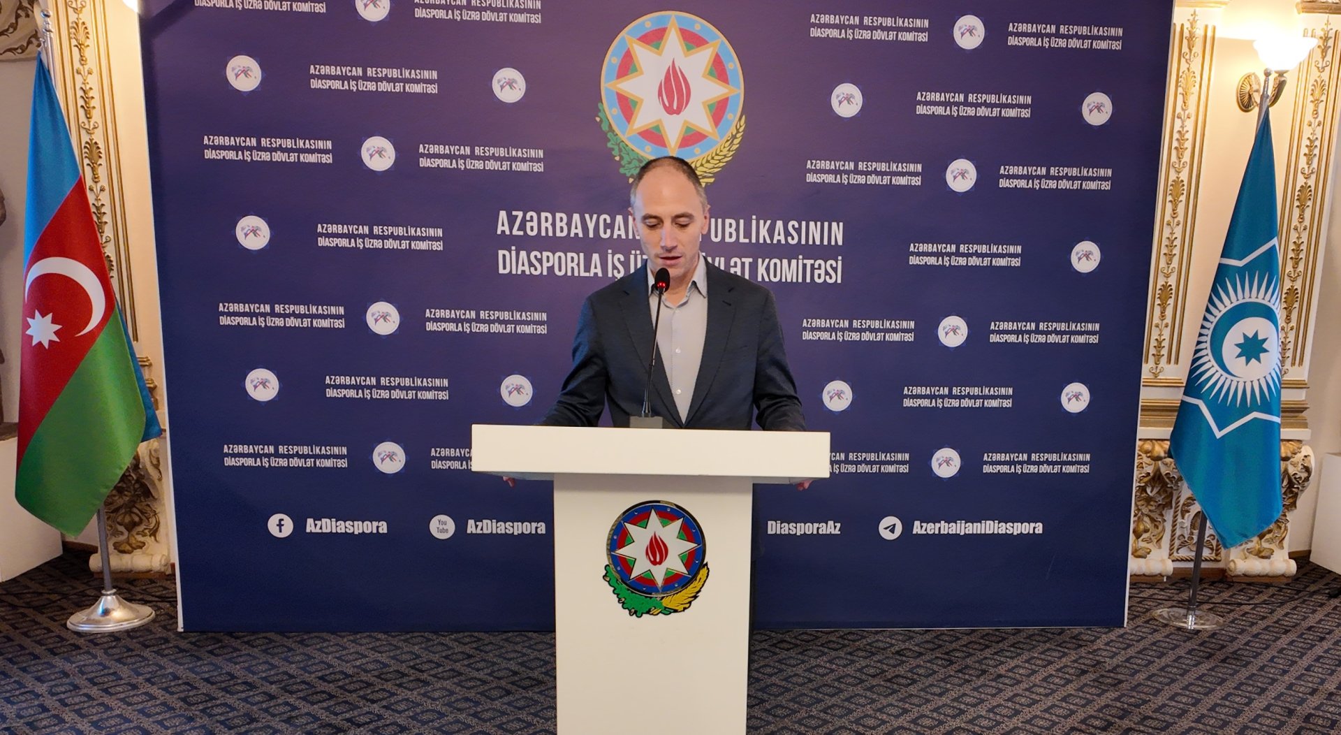 Türk Dövlətləri Təşkilatı ölkələrinin diaspor qurumlarının rəsmiləri üçün II "INTERNSHIP" (təcrübə) proqramına start verilib (FOTO)