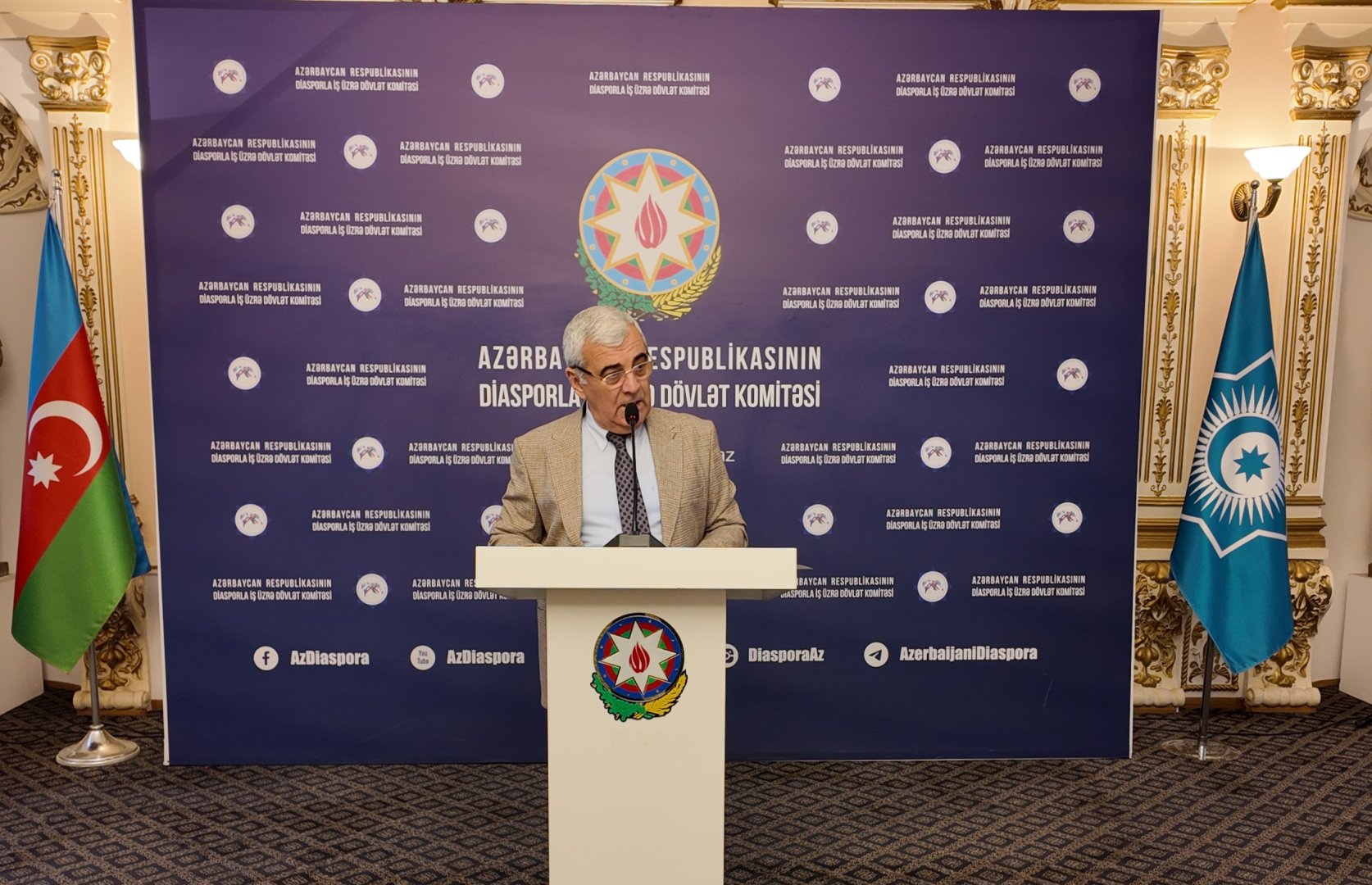 Türk Dövlətləri Təşkilatı ölkələrinin diaspor qurumlarının rəsmiləri üçün II "INTERNSHIP" (təcrübə) proqramına start verilib (FOTO)