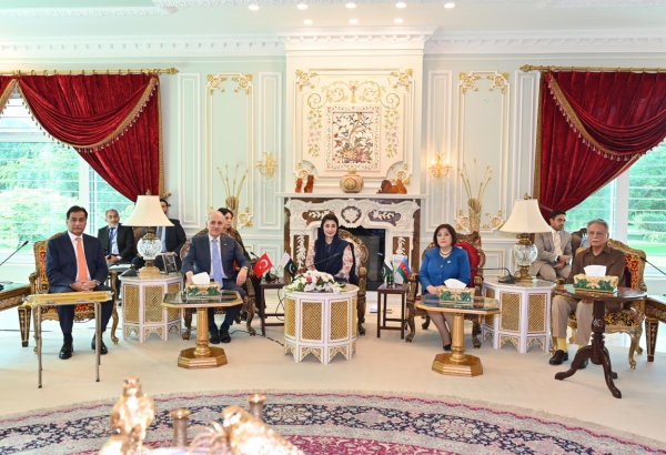 Sahibə Qafarova Pakistanın Pəncab əyalətinin Baş naziri ilə görüşüb (FOTO)