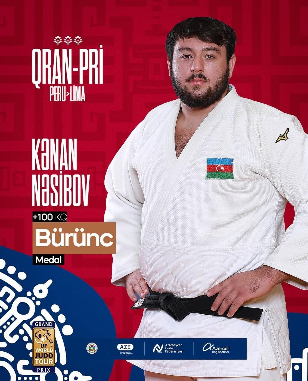 Azərbaycan cüdoçuları Lima Qran-prisində 7 medal qazanıblar (FOTO)