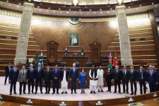 Azərbaycan və Türkiyə parlament sədrləri Lahora səfər ediblər (FOTO)