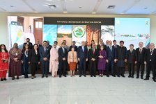 Parlament sədrləri Pakistanın Fəlakətlərin Milli İdarəetmə Agentliyində olublar (FOTO)