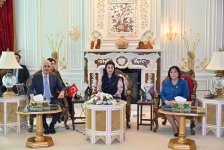 Sahibə Qafarova Pakistanın Pəncab əyalətinin Baş naziri ilə görüşüb (FOTO)