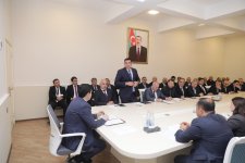 Xaçmaz Rayon İcra Hakimiyyətində iclas keçirilib (FOTO)