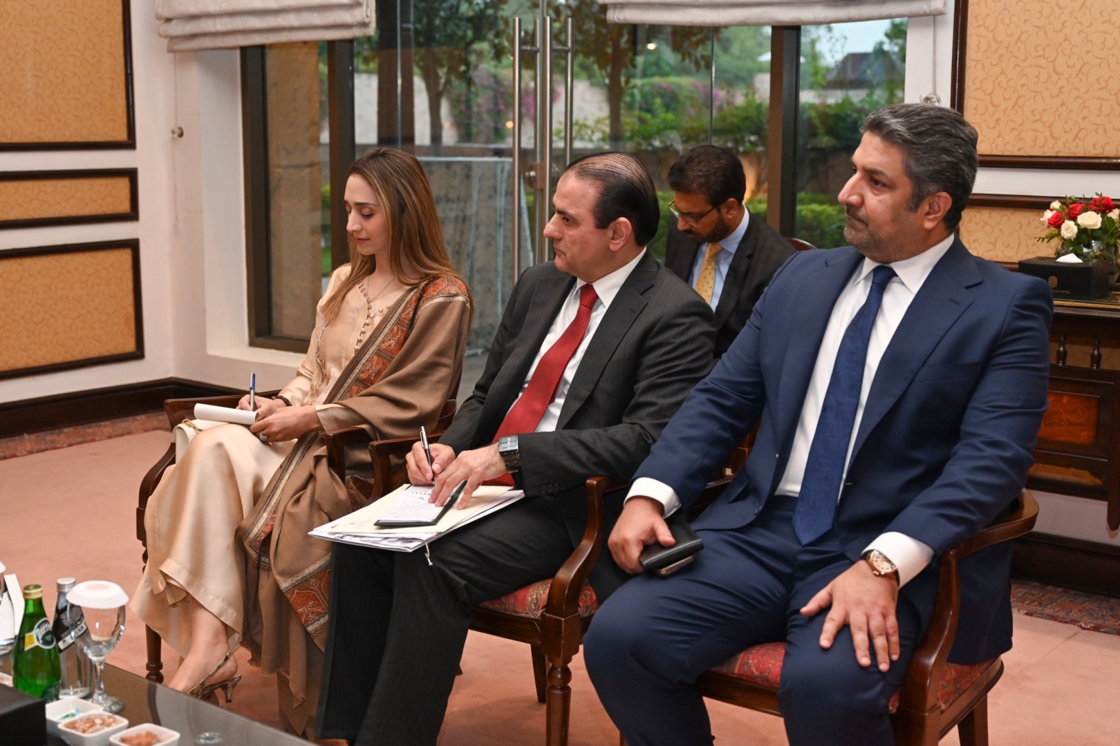 Sahibə Qafarova Pakistan Senatının sədri ilə görüşüb (FOTO)