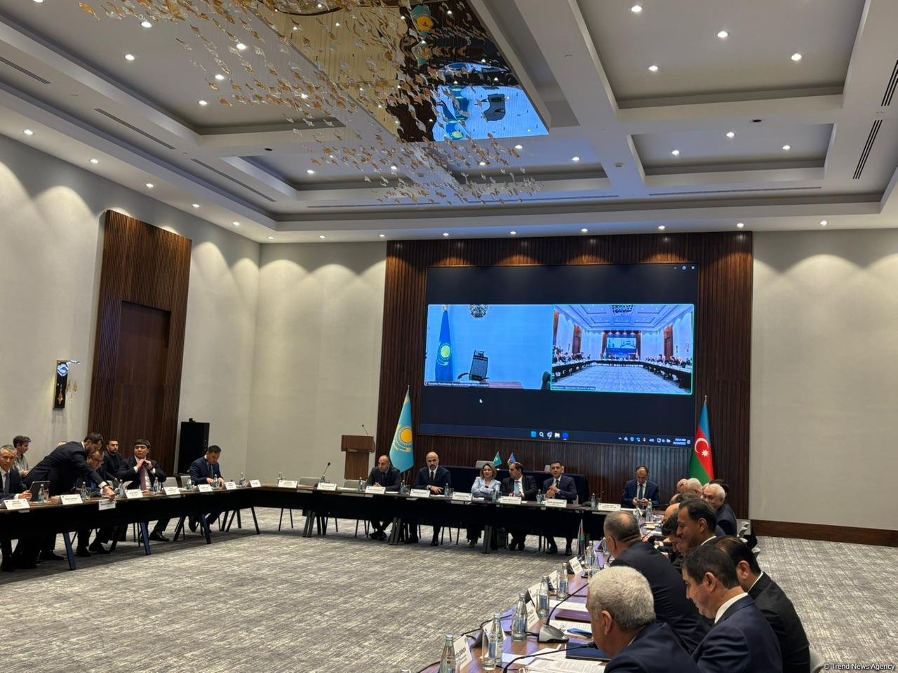Azərbaycan-Qazaxıstan Hökumətlərarası Komissiyasının 21-ci iclası keçirilib (FOTO) (YENİLƏNİB)