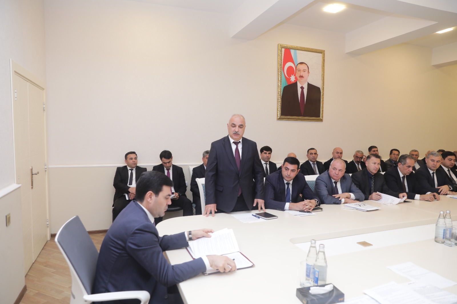 Xaçmaz Rayon İcra Hakimiyyətində iclas keçirilib (FOTO)
