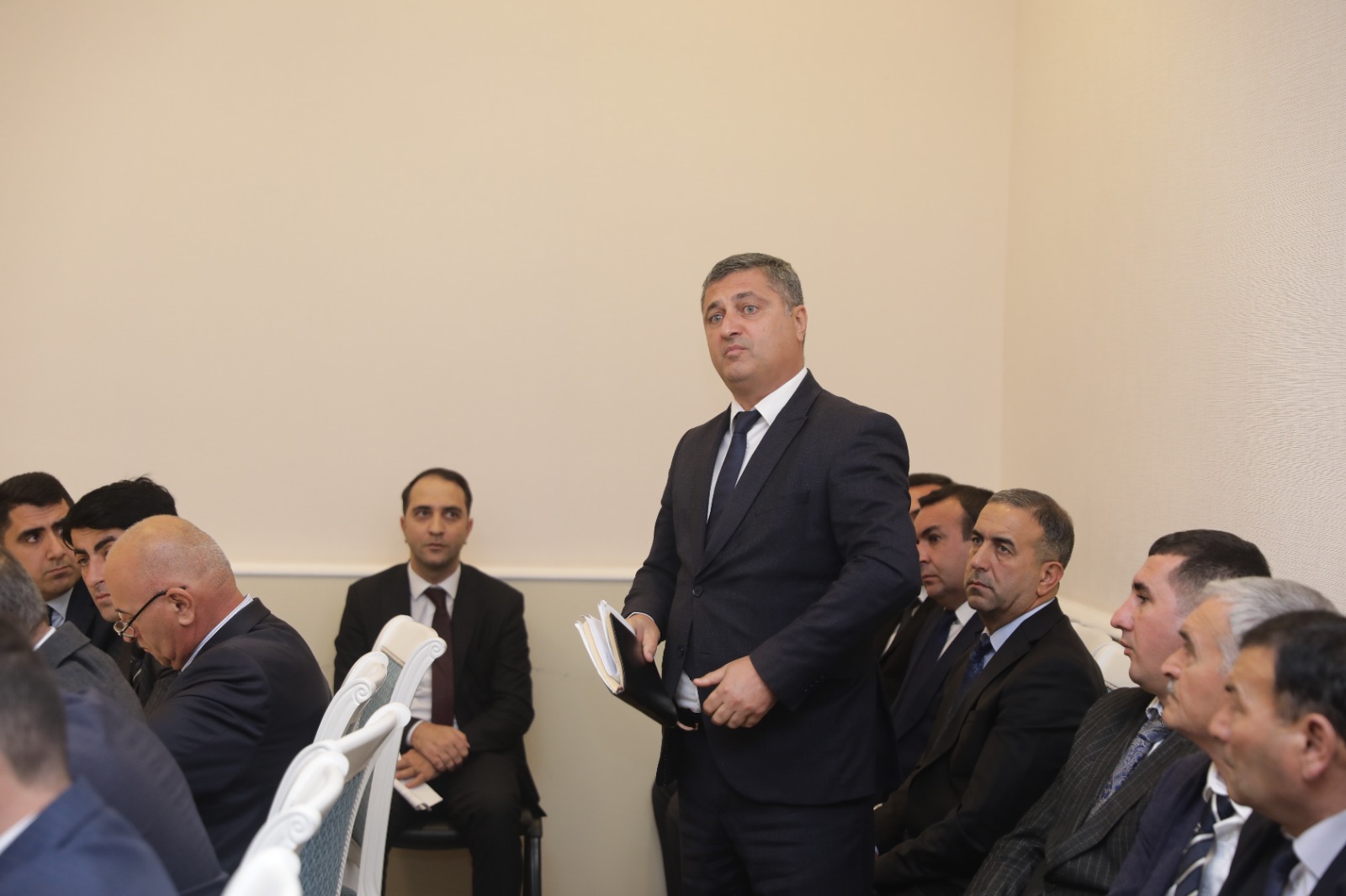 Xaçmaz Rayon İcra Hakimiyyətində iclas keçirilib (FOTO)