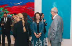 Leyla Əliyeva və Arzu Əliyeva Berlində MAMA “Ana təbiət” sərgisinin açılışında iştirak ediblər (FOTO)